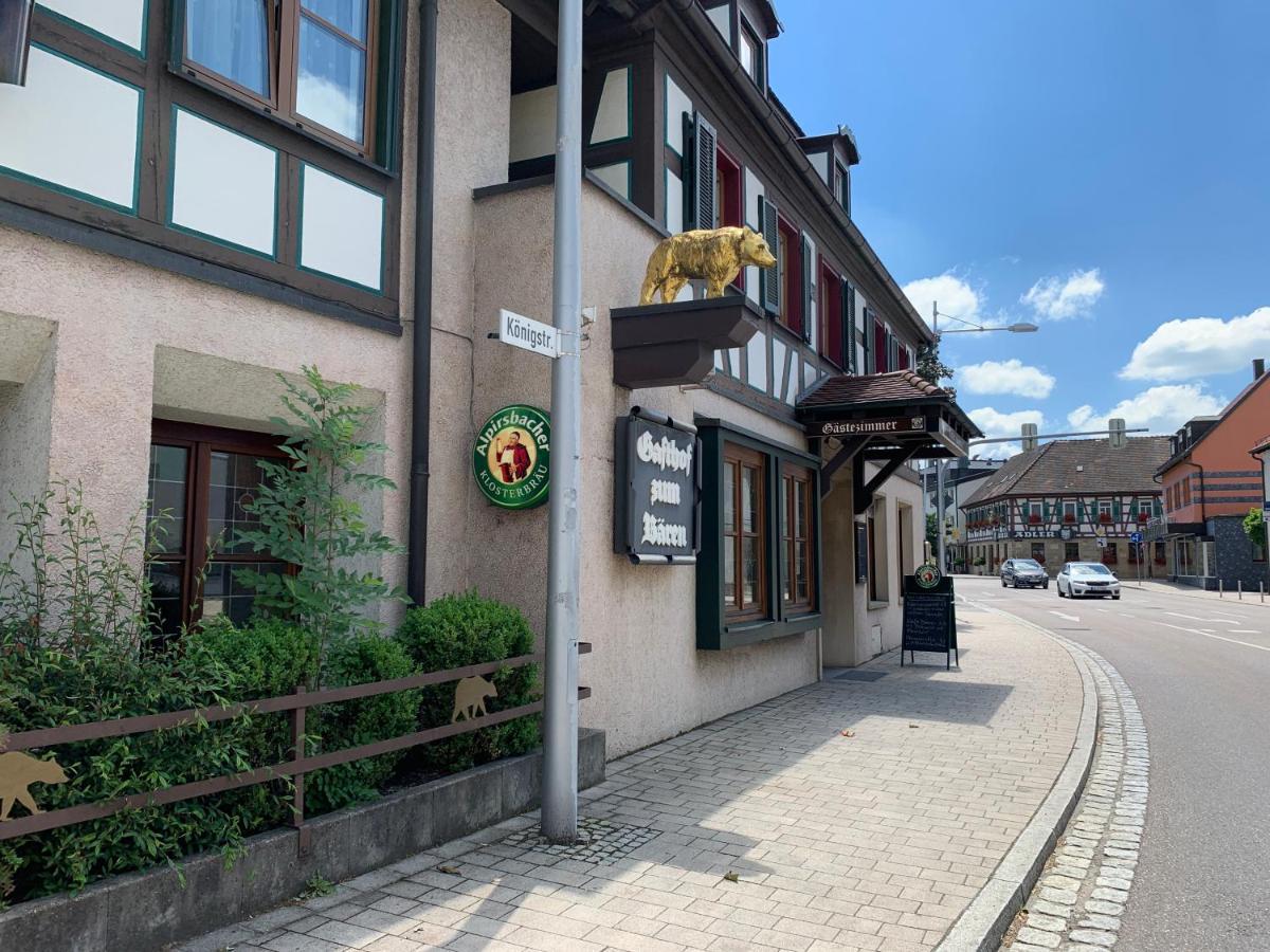 Gasthof Zum Baeren Asperg Exterior photo