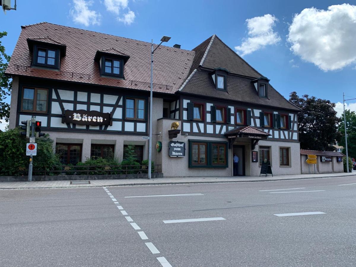 Gasthof Zum Baeren Asperg Exterior photo